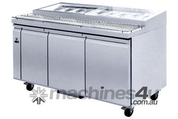 PWB180 three door DELUXE Pizza Prep Bench