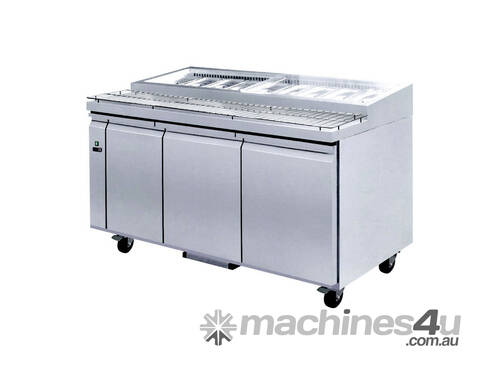 PWB180 three door DELUXE Pizza Prep Bench