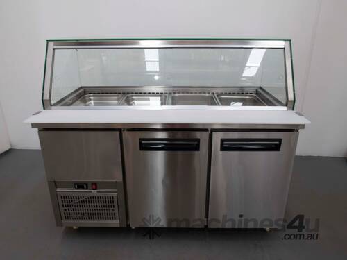 Thermaster Cold Salad & Noodle Bar 4x1/1 GN Pans PG150FA-XG