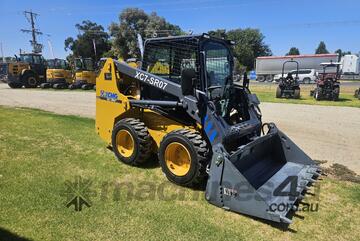 Run Out Stock: XCMG Wheeled Skid Steer Loader + 4-in-1 Bucket!