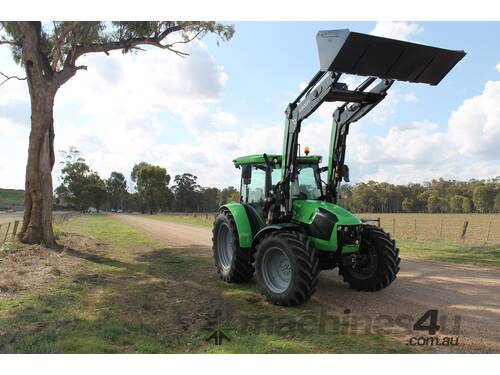 caption Deutz Fahr 5125G HD 126hp Cab Tractor & Loader !!