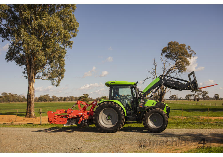 caption Deutz Fahr 5125G HD 126hp Cab Tractor & Loader !!