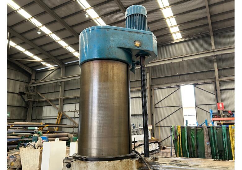 caption 2007 Hafco Radial Arm Drill Press (50mm Diameter Capacity)