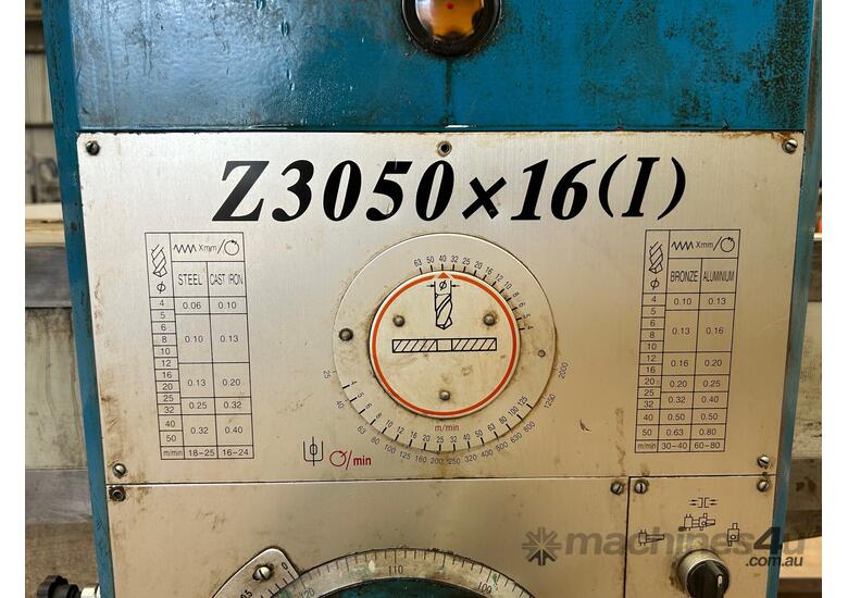 caption 2007 Hafco Radial Arm Drill Press (50mm Diameter Capacity)