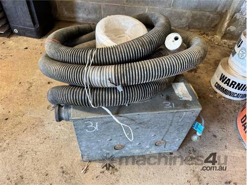 caption COMMUNICATIONS CABLE BLOWER UNIT