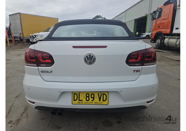 caption 2012 Volkswagen Golf 118TSI Convertible (Petrol) (Auto)***NO KEYS***