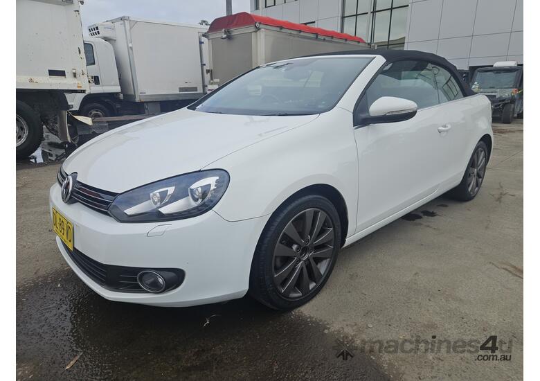 caption 2012 Volkswagen Golf 118TSI Convertible (Petrol) (Auto)***NO KEYS***