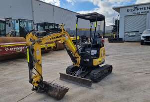 2021 YANMAR VIO17 1.7T EXCAVATOR (M737) WITH TILT HITCH, BUCKETS AND LOW 830 HOURS