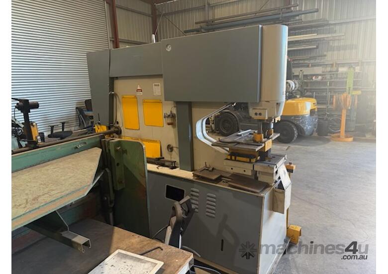 caption New Steelmaster Multi 125 Tonne Hydraulic Ironworker