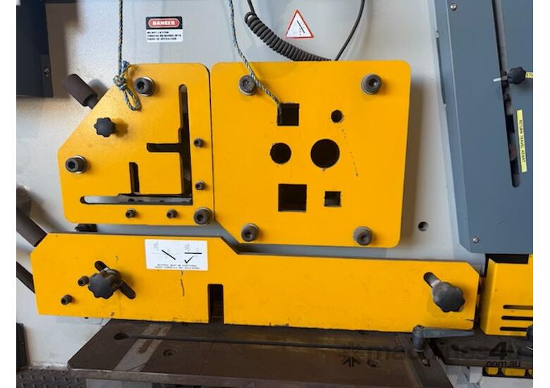 caption New Steelmaster Multi 125 Tonne Hydraulic Ironworker
