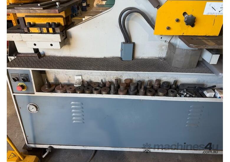 caption New Steelmaster Multi 125 Tonne Hydraulic Ironworker