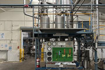   Yeast mixing station