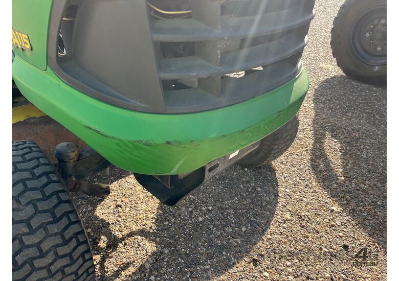 caption John Deere LA115 Ride On Mower