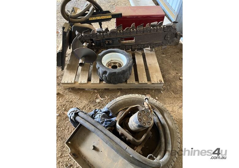 Toro mini loader with attachments