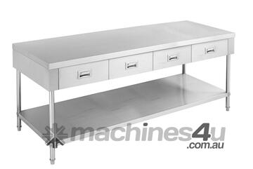 SWBD-7-1800 Work bench with 4 Drawers and Undershelf