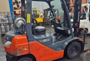 [EOFY Sale!] Toyota 8FG20 Forklift | 2 Tonne Capacity | 2019 Model | Reliable and Efficient