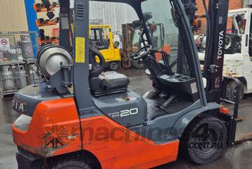 [EOFY Sale!] Toyota 8FG20 Forklift | 2 Tonne Capacity | 2019 Model | Reliable and Efficient