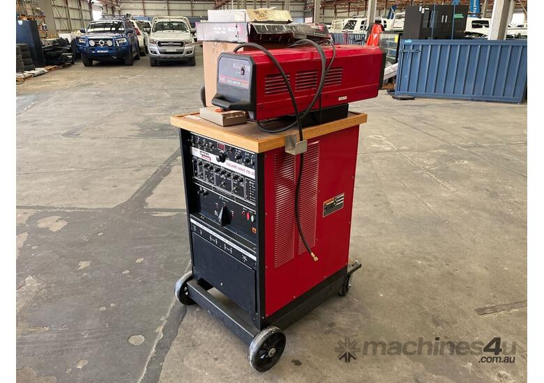 caption Lincoln Electric Square Wave TIG Welder And Lincoln Electric CColl-Arc 40