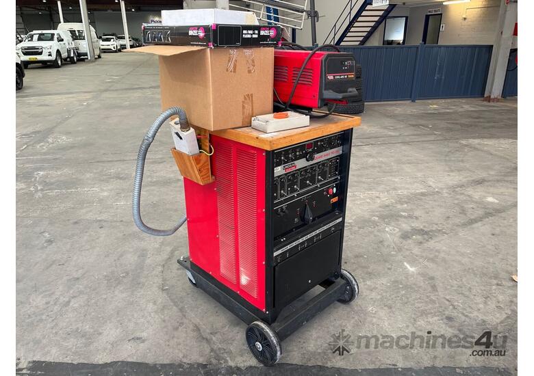 caption Lincoln Electric Square Wave TIG Welder And Lincoln Electric CColl-Arc 40