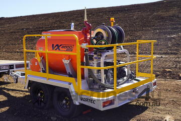 Vortec VX2000 Hydromulcher Hydroseeder Trailer - 2000L For Hire