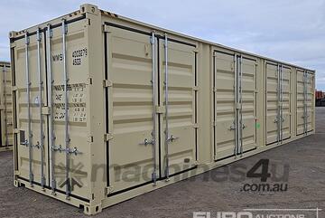 40' High Cube Multi 4 Door Container
