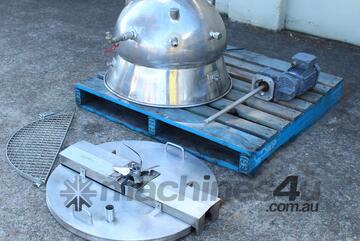Stainless Steel Jacketed Pan with Mixers