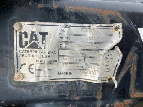 caption SKID STEER TRENCHER ATTACHMENT