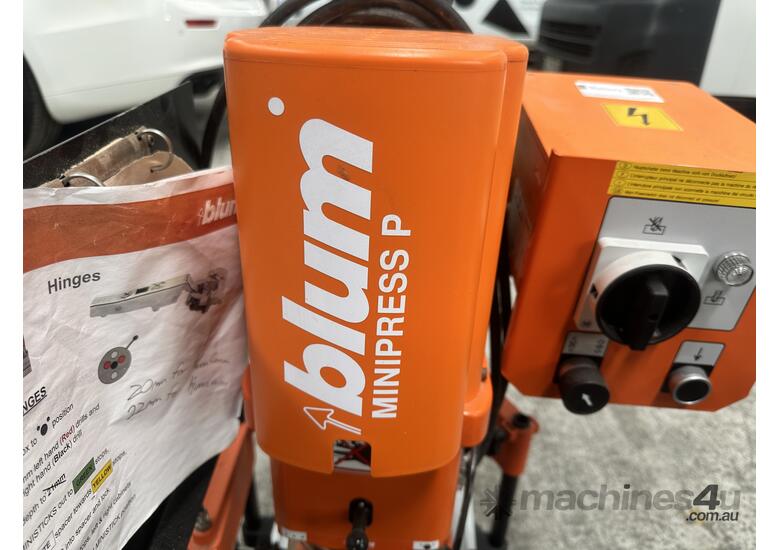 Blum MiniPress C Drilling And Insertion Machine