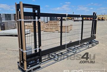 Unused 16' x 5' Electric Sliding Gate