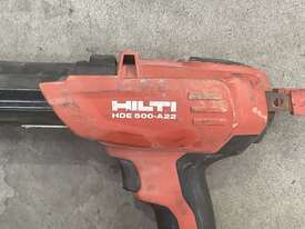 Hilti HDE 500-A22 Cordless Adhesive Dispenser - picture0' - Click to enlarge