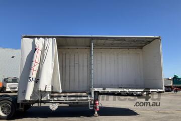 2023 Vawdrey VB S3 Tri Axle Drop Deck Curtainside A Trailer