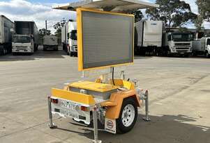 2024 Data Signs A Single Axle VMS Board Trailer