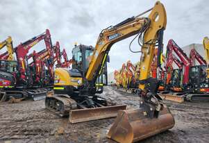 2022 SANY SY50U 5.3T EXCAVATOR (931) WITH HITCH, BUCLKETS, CIVIL SPEC AND LOW 620 HOURS