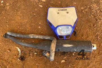 Yamaha 230 Exhaust & Headlight/Front Plastic (UNRESERVED)