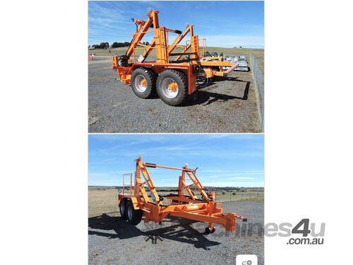 20T Single Drum Cable Trailer