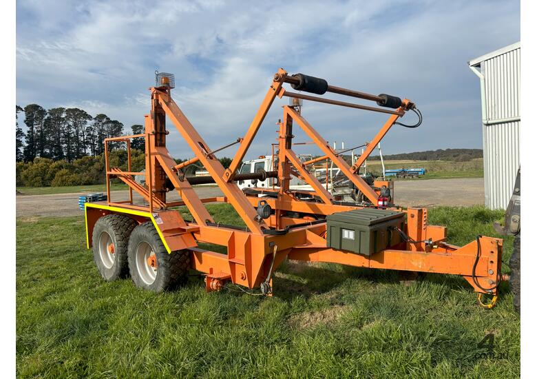 20T Single Drum Cable Trailer