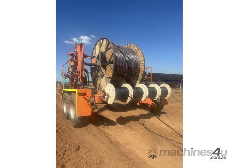 20T Single Drum Cable Trailer