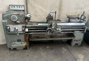 Graziano SAG-14 370mm x 1500mm gap bed centre lathe