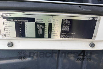 Scania 2017   R480 Prime Mover