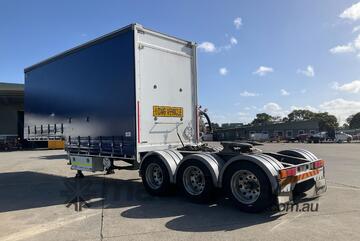 2022 Vawdrey VB S3 Tri Axle Drop Deck Curtainsider A Trailer