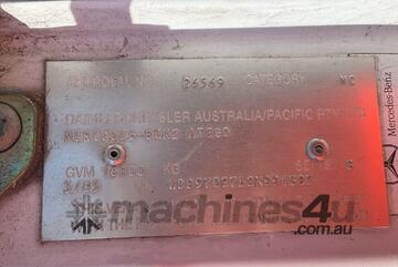 2005 Mercedes Benz Atego 1628 Chipper Tipper