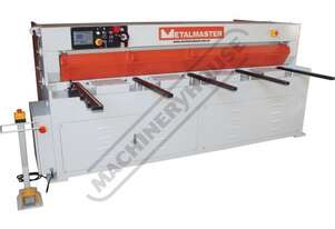 HG-840B Hydraulic NC Guillotine 2500 x 4mm Mild Steel Shearing Capacity 1-Axis Ezy-Set NC-89 Control