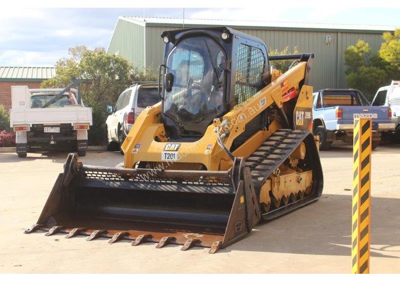 caption 2014 CAT 299D XPS TRACKED SKID STEER LOADER