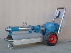 CSF Inox MAN 65-1 helical rotor trolley pump. S/S - picture0' - Click to enlarge