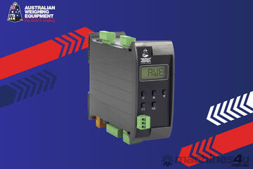 Load cell controller: Rail Mount - AWE100R Load cell controller: Rail Mount - AWE100R