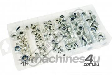 Metric Nylon Lock Nut Assortment 150 Piece