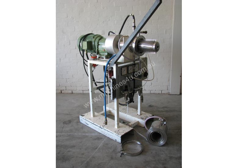 caption Commercial Chocolate Confectionary Aerator Aerating Extruder