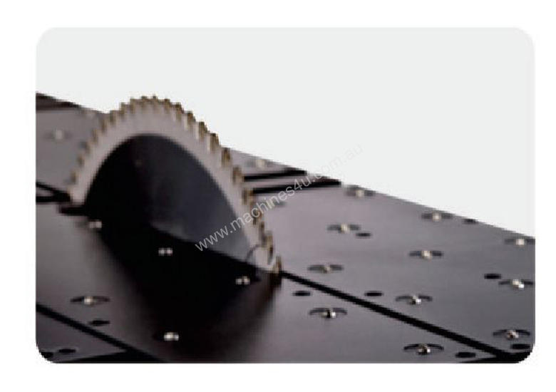 caption 2700mm Heavy Duty Beamsaw. Fully optimised cycle