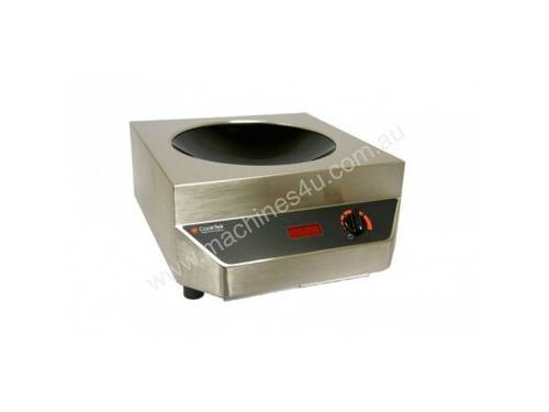 CookTek MWG2500 Countertop Rotary-Dial Control Wok Cooker - 10 Amp