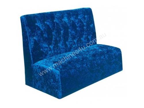 F.E.D. Lounge Single Blue Velvet 1100x600x1100 - SL12-294S